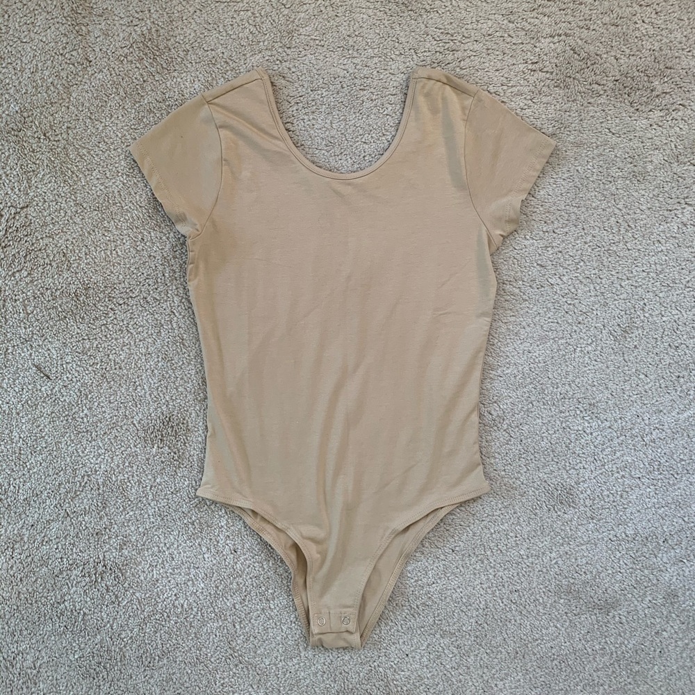 Tan Fashion Nova Bodysuit